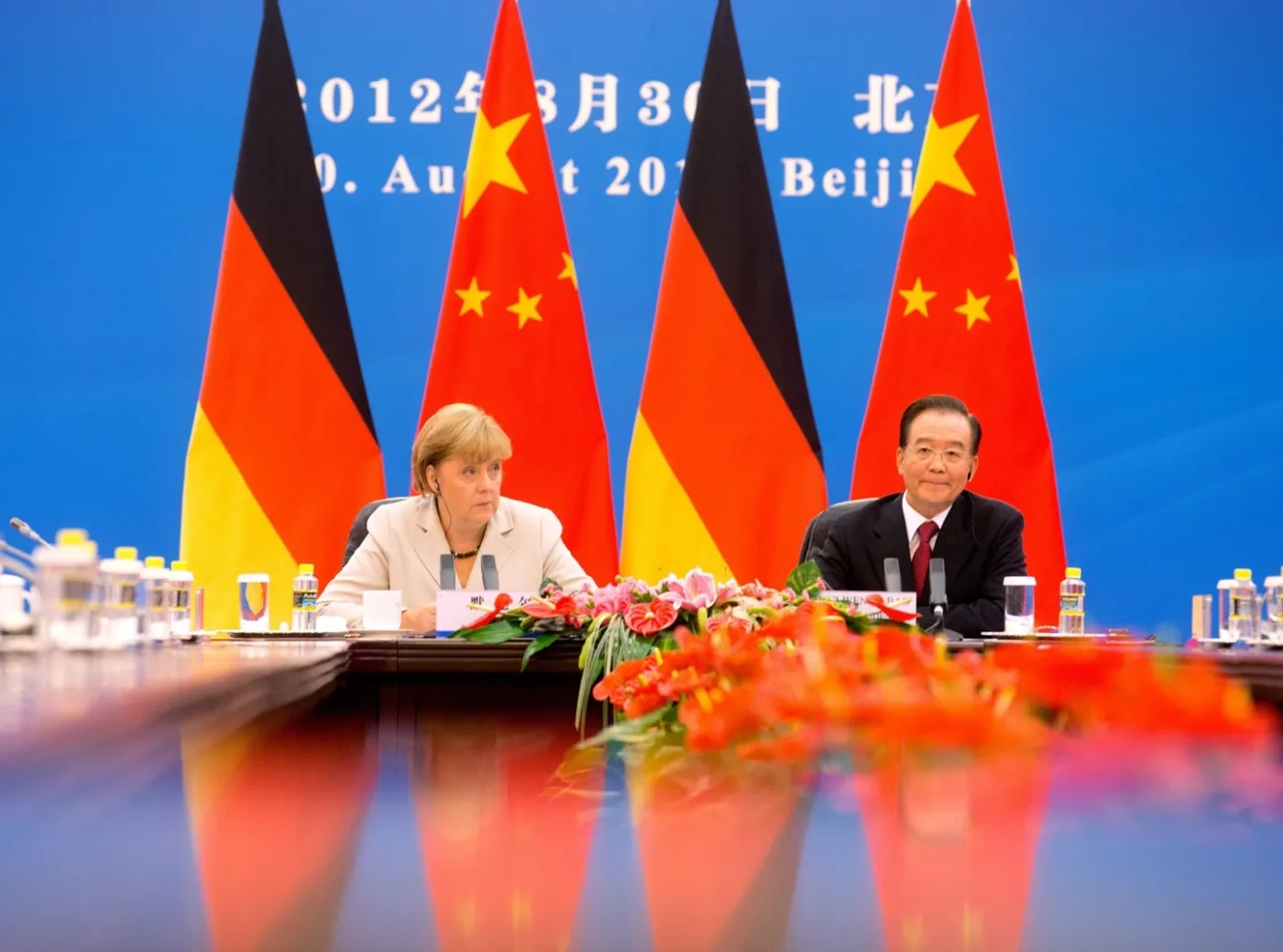 Angela Merkel Wen Jiabao