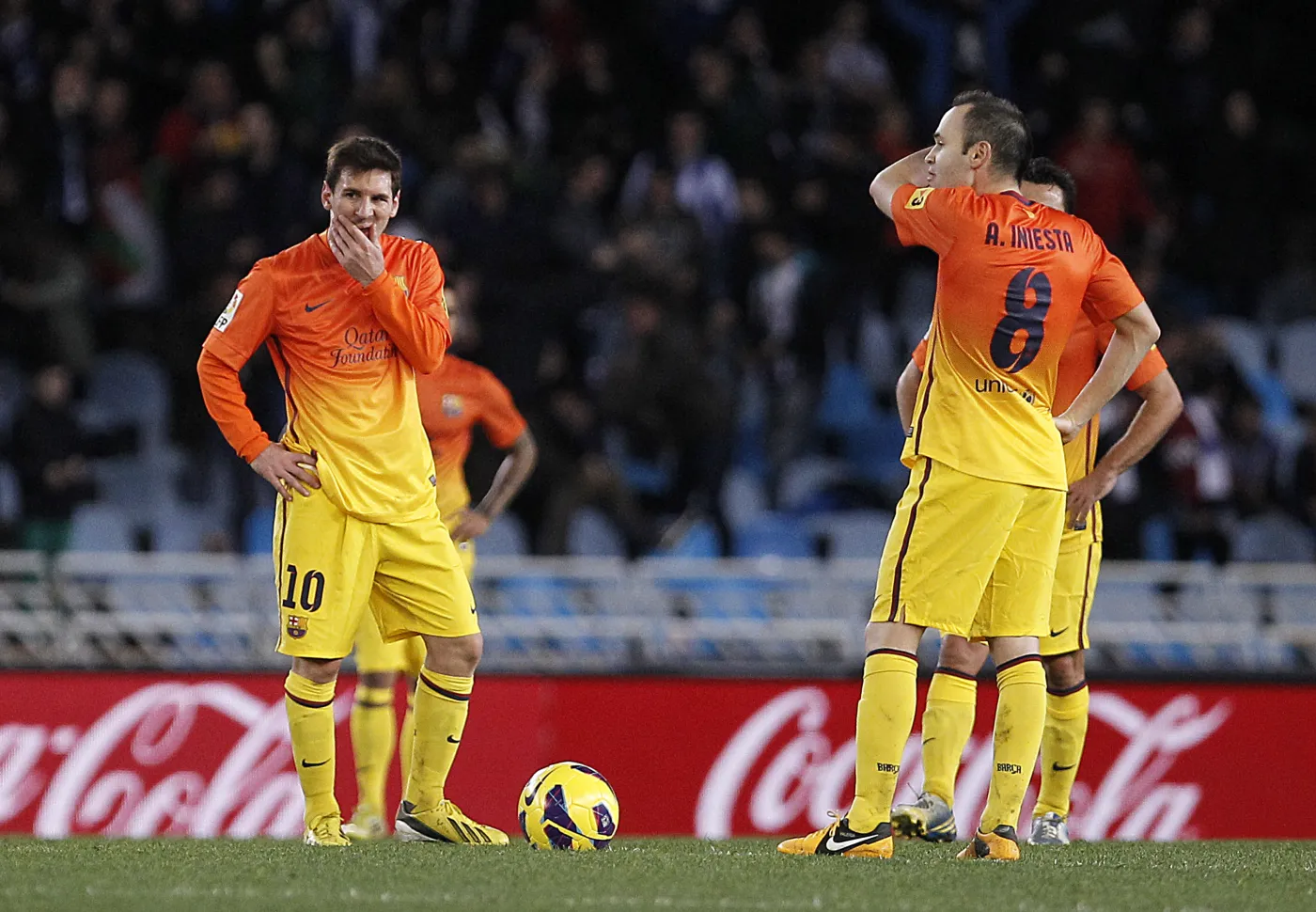 Leo Messi i Andres Iniesta