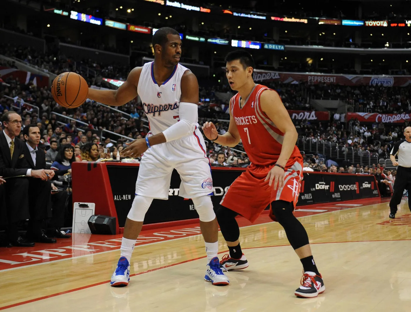 Chris Paul (w białym stroju)