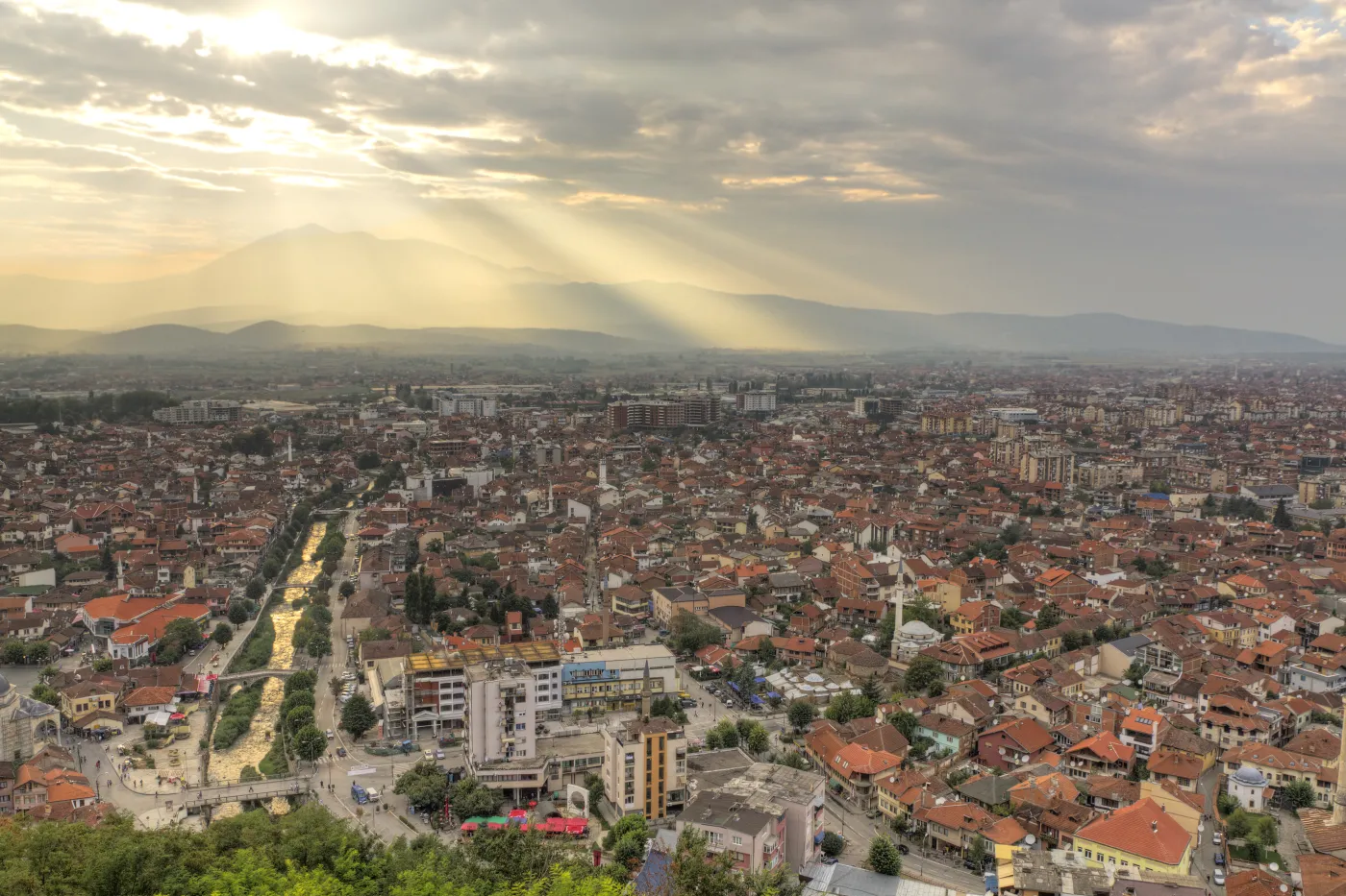 Miasto Prizren w Kosowie