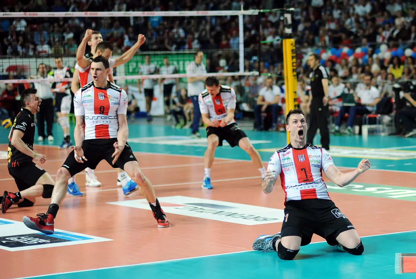 Radość siatkarzy Resovii