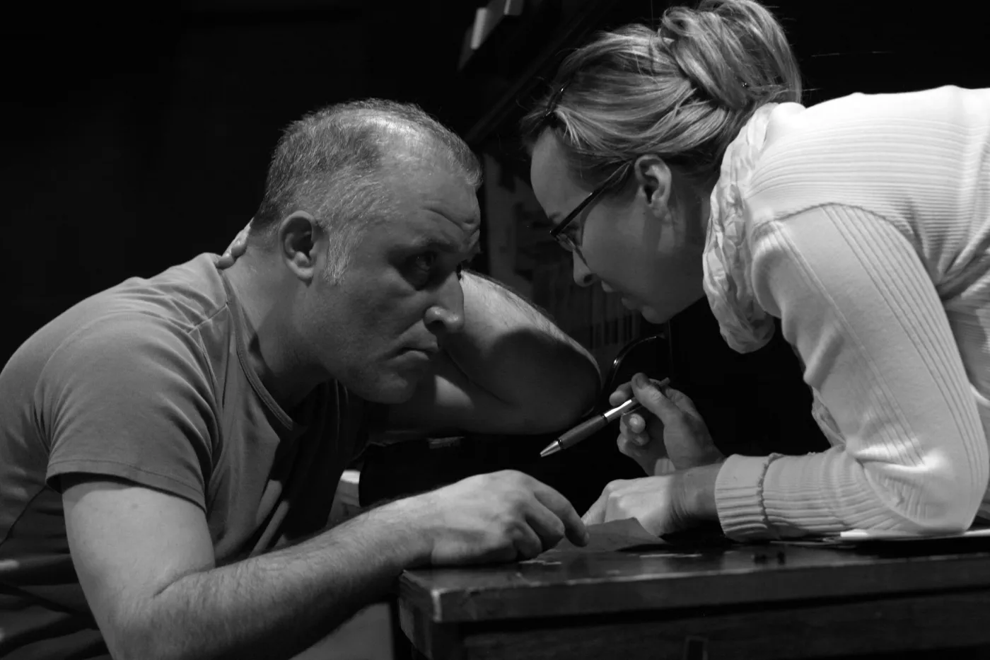 Próby do spektaklu "Zamek"