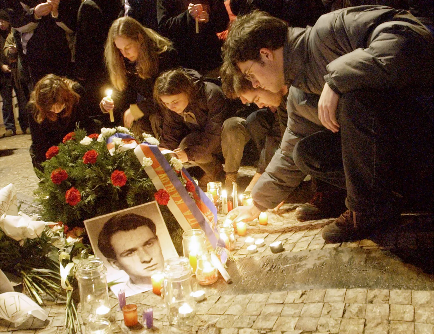 Jan Palach - miejsce pamięci