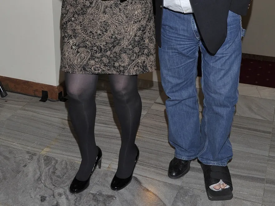 Za krótka, za obcisła! Nieudana stylizacja Lidii Owsiak