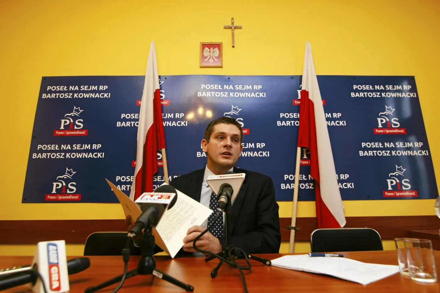 Poseł PiS Bartosz Kownacki