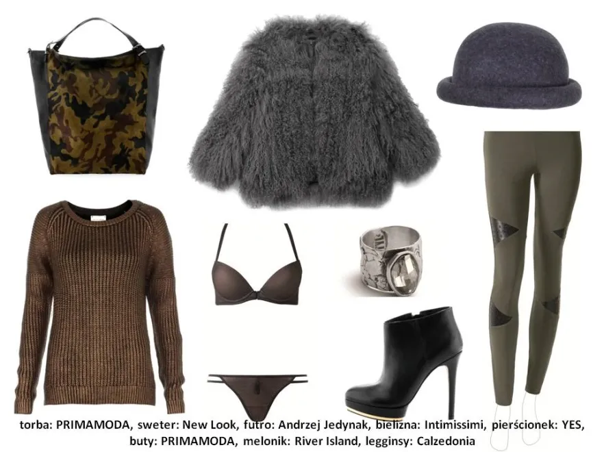 Modny kamuflaż na jesień