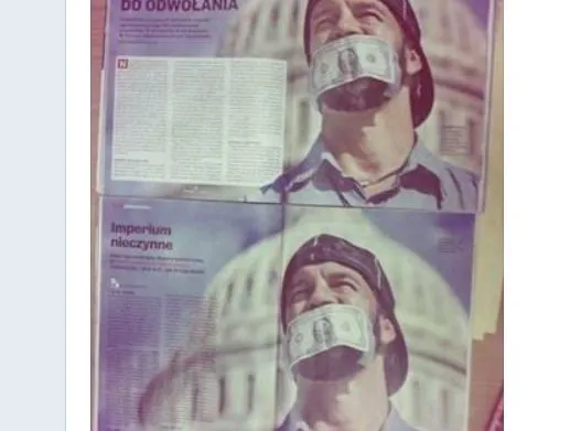Zdjęcia tekstów z "Wprost" i "Newsweeka"