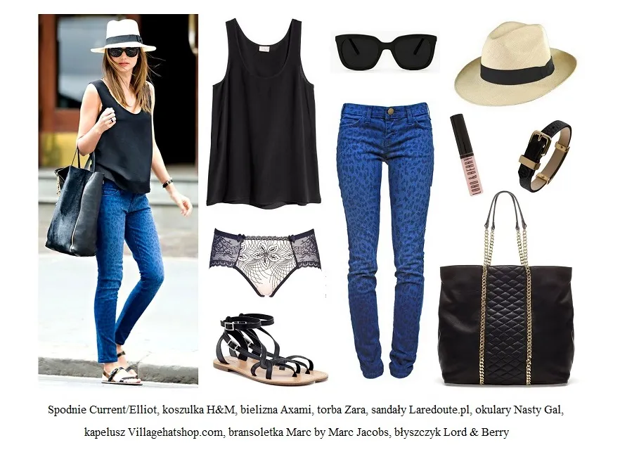 Letni szyk w stylu gwiazd