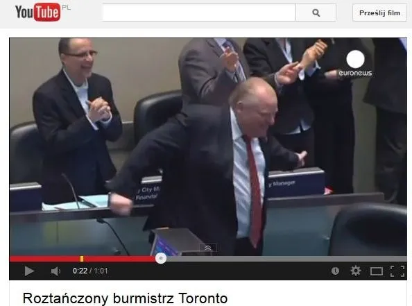 Burmistrz Toronto tańczy reggae, a Internet pęka ze śmiechu [WIDEO]