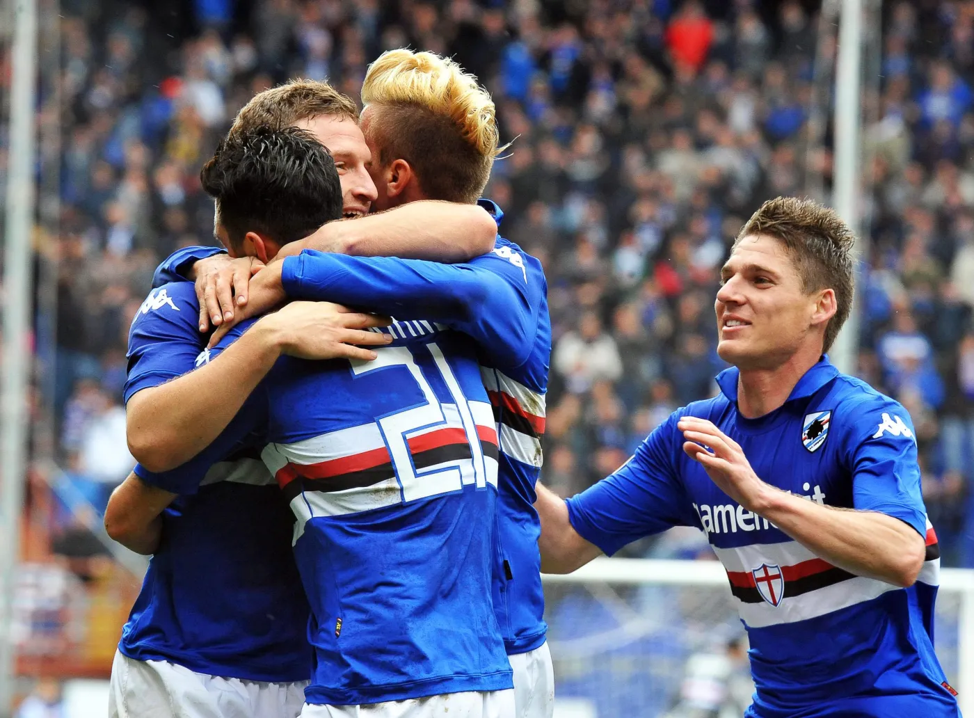 Liga włoska: Debiut Bartosza Salamona. Sampdoria wygrała 5:0. WIDEO