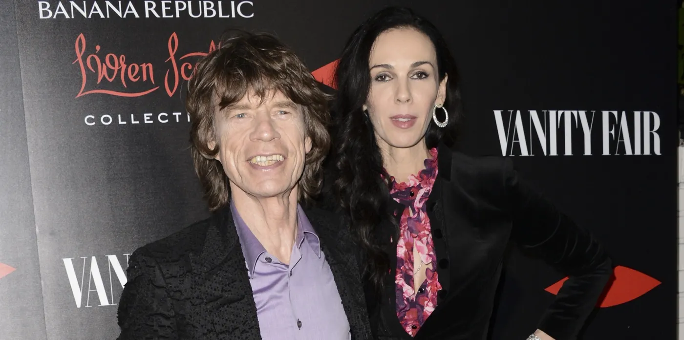 L'Wren Scott i Mick Jagger
