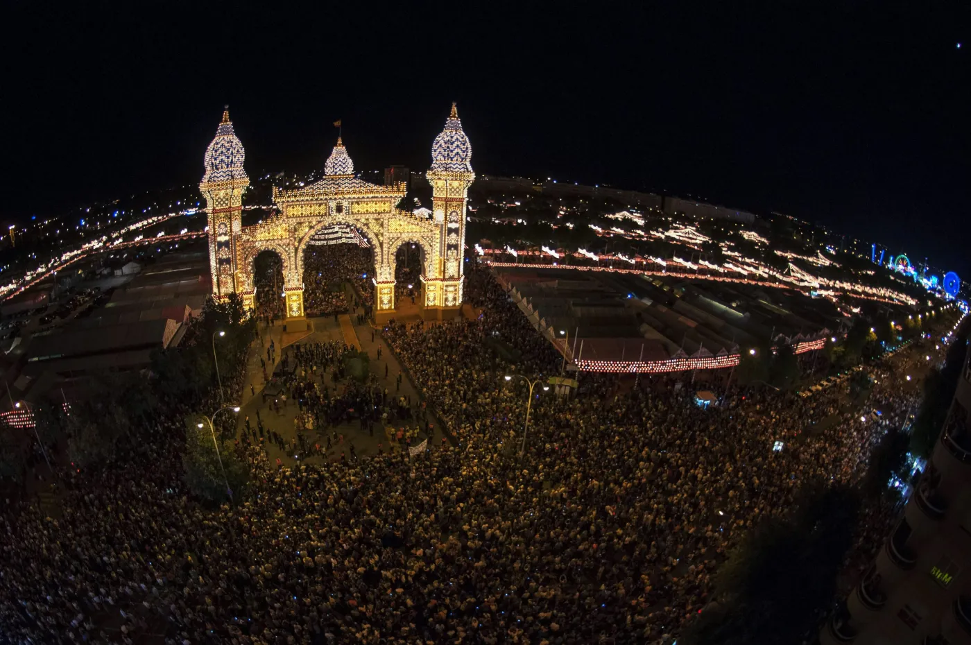 Sewilla Hiszpania jarmark