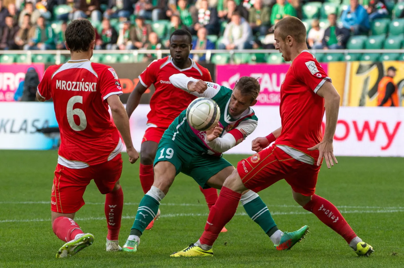 Mecz Śląsk Wrocław - Widzew Łódź