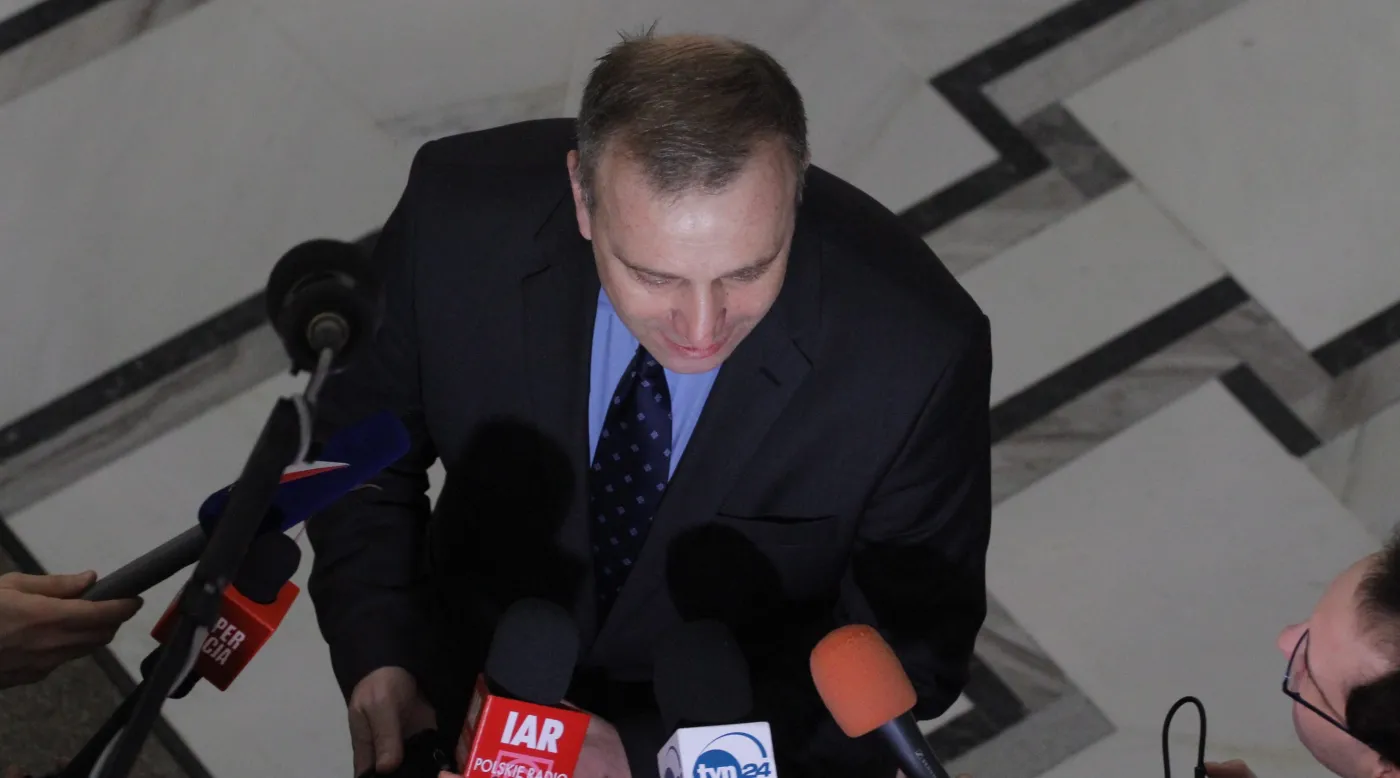 Grzegorz Schetyna w Sejmie