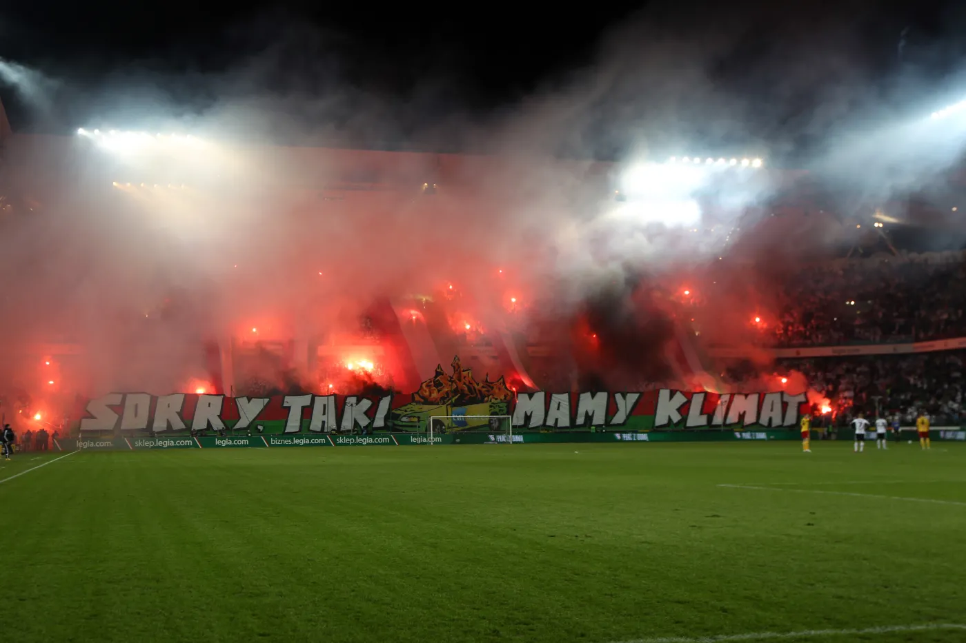 "Żyleta" na meczu z Koroną