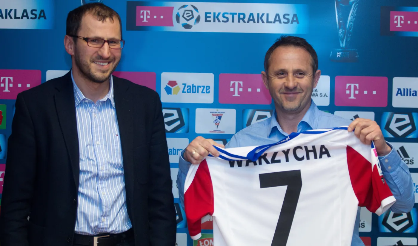 Robert Warzycha (z prawej)