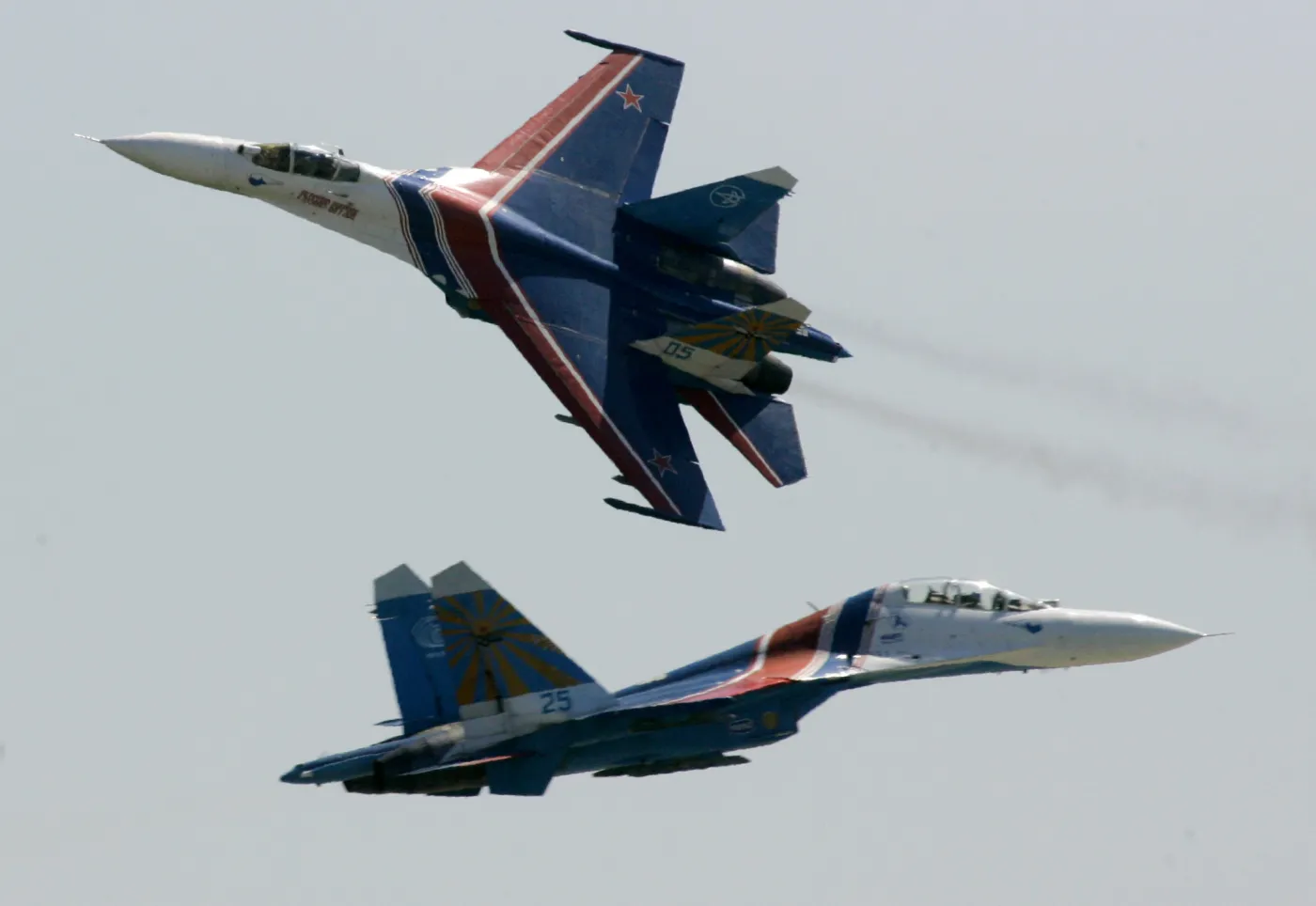 Rosyjskie myśliwce Su-27