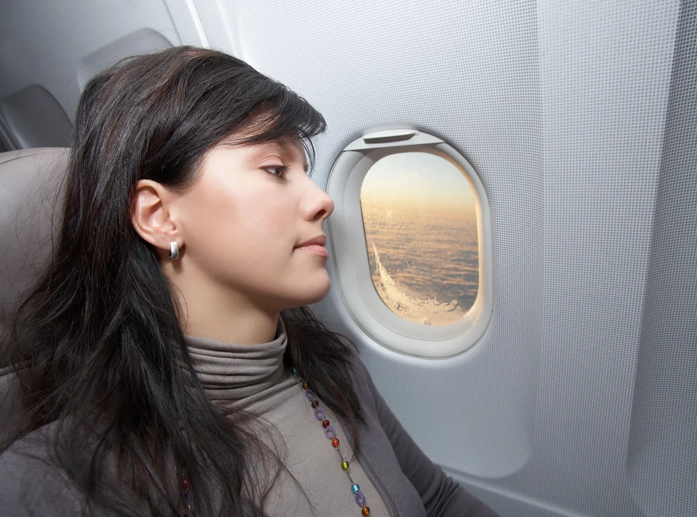 samolot pasażer pasażerka