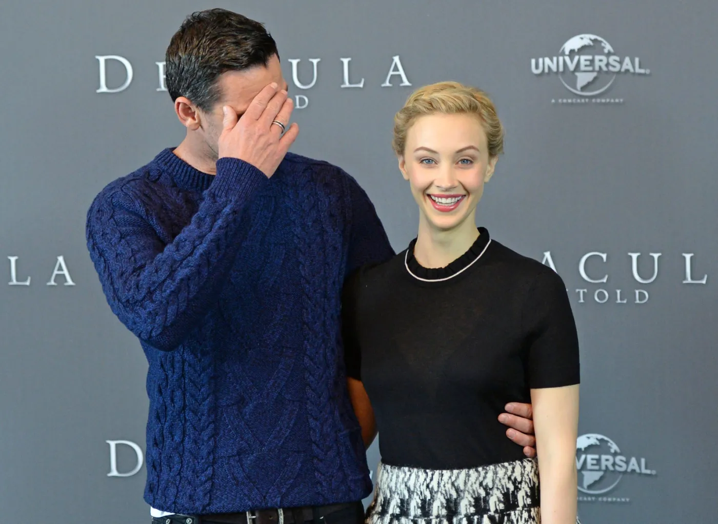 Luke Evans i Sarah Gadon