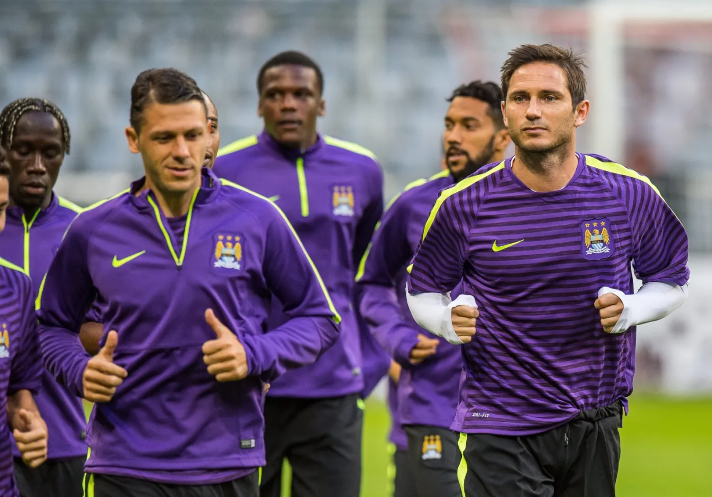 Trening Manchesteru City