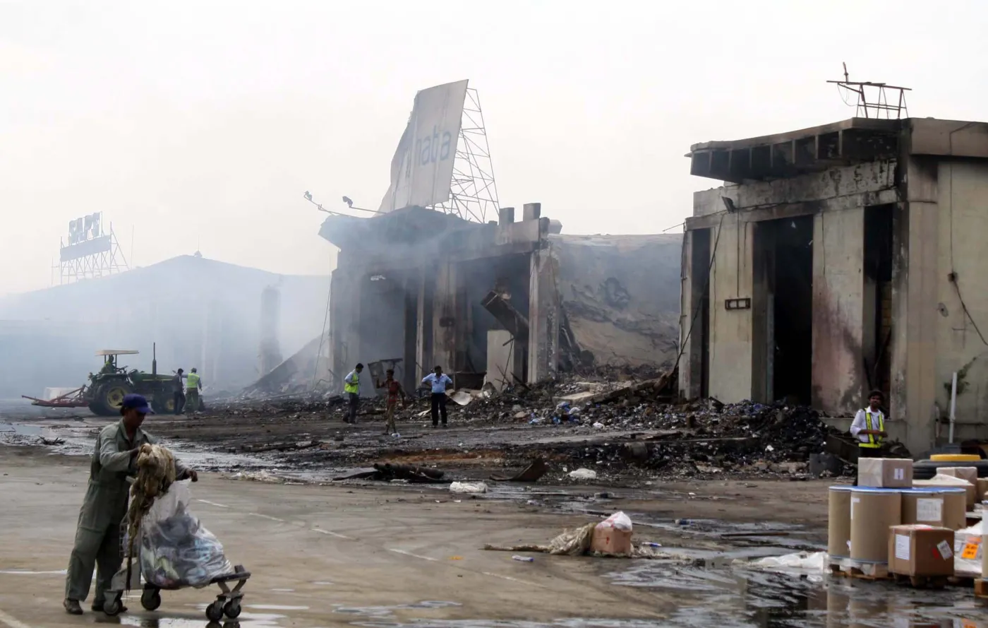 Atak talibów na lotnisko