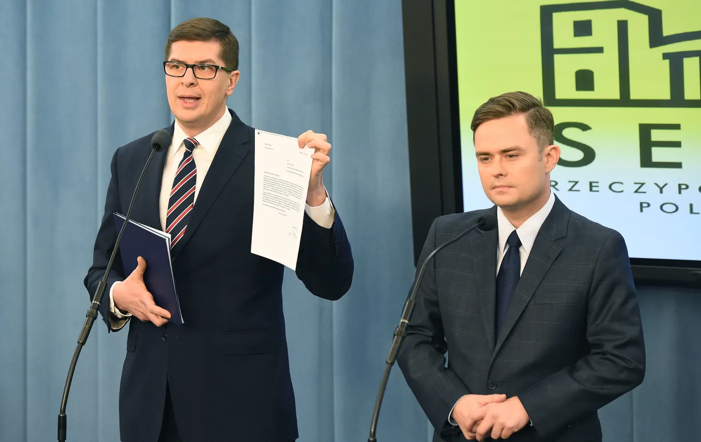 Adam Hofman i Adam Rogacki