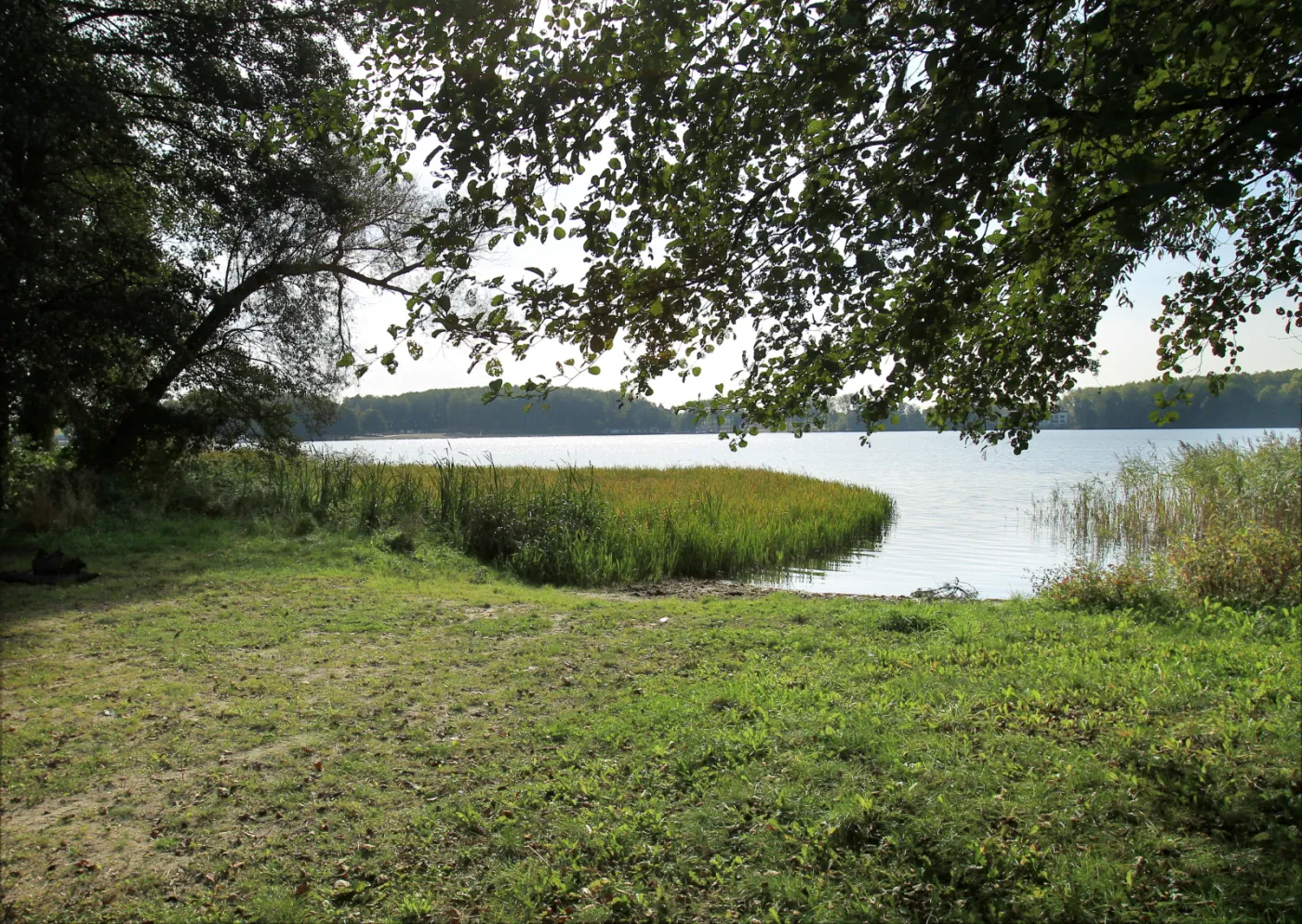 Działka nad jeziorem Ukiel