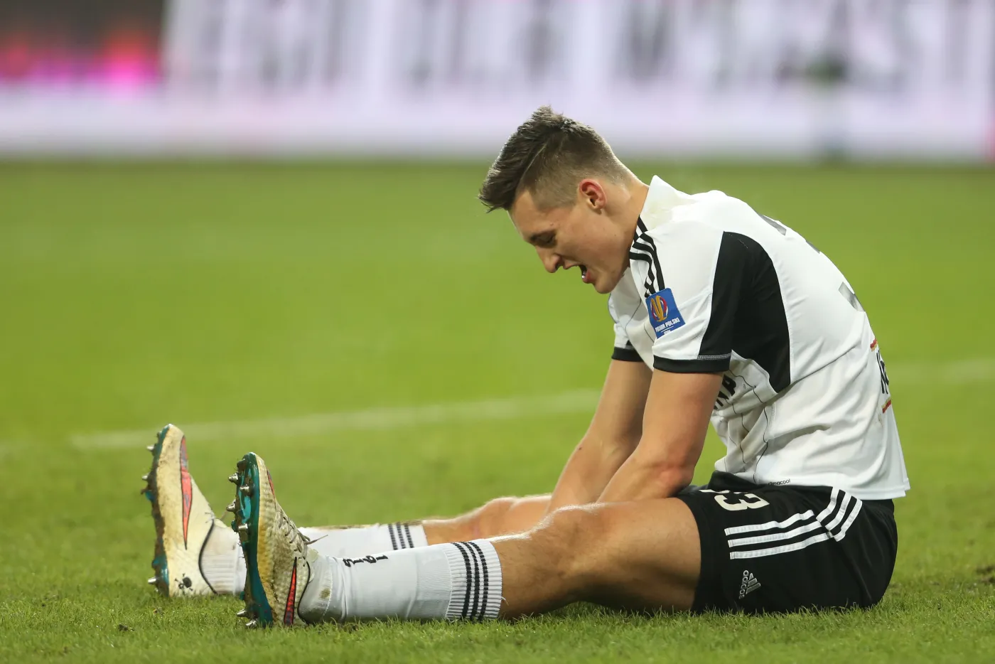 Piłkarz Legii Michał Żyro