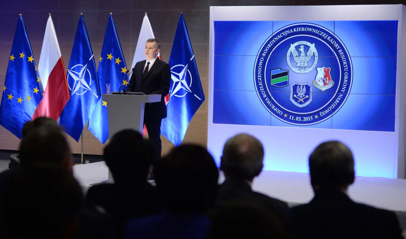 Szef MON Tomasz Siemoniak