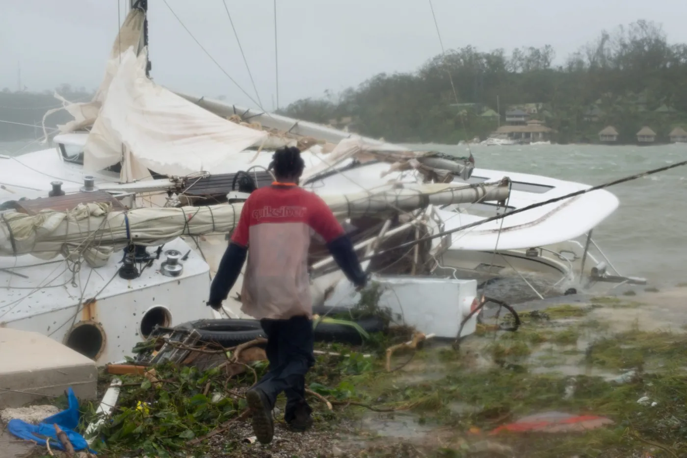 Kataklizm na Pacyfiku. Cyklon Pam spusztoszył Vanuatu, są ofiary. ZDJĘCIA