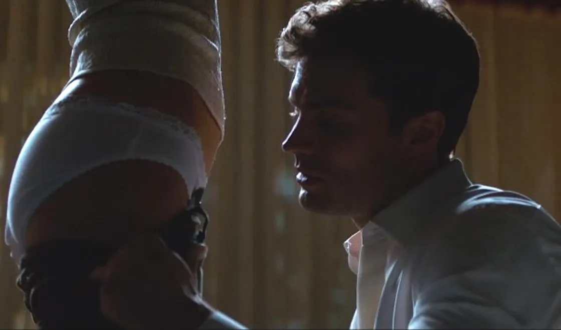 Dakota Johnson wciąż nosi bieliznę Anastasii Steele