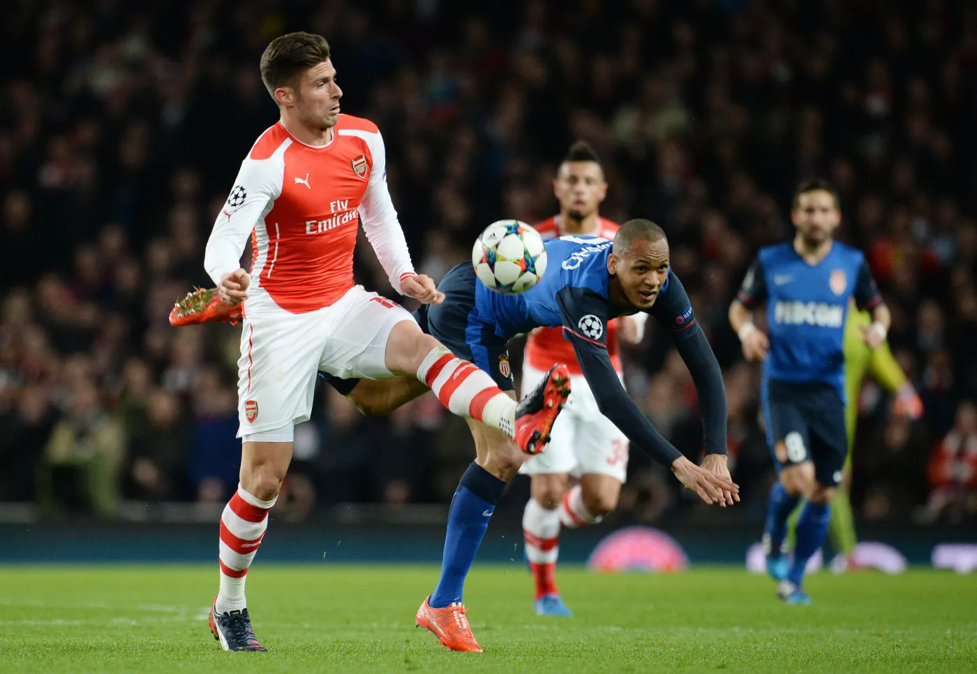 Liga Mistrzów: Świetne Monaco. To chyba koniec Arsenalu. WIDEO