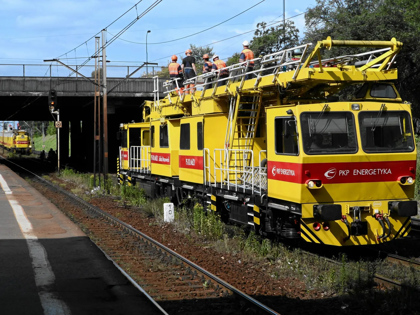 Pracownicy PKP Energetyka