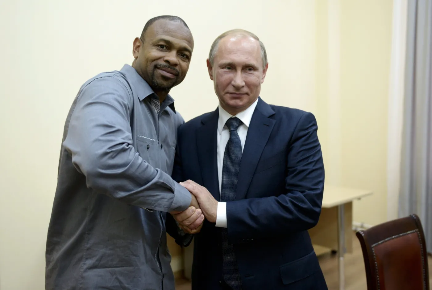 Roy Jones i Władimir Putin
