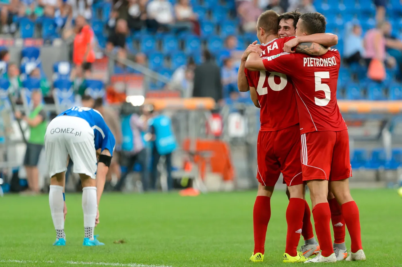 T-Mobile Ekstraklasa: Piast wygrał w Poznaniu z Lechem