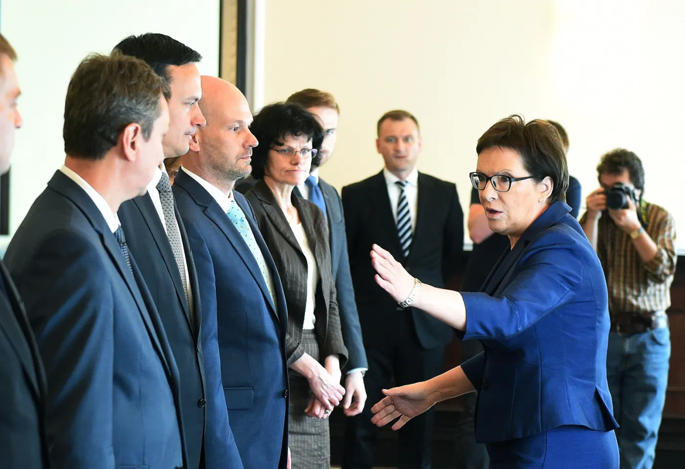 Ewa Kopacz i ministrowie