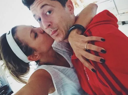 Anna i Robert Lewandowscy