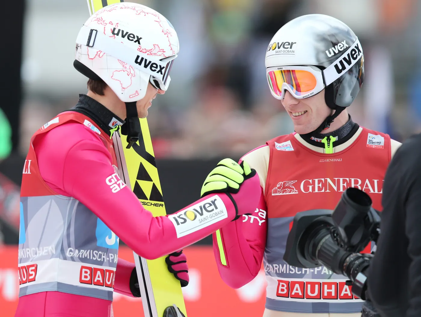 Kamil Stoch i Stefan Hula