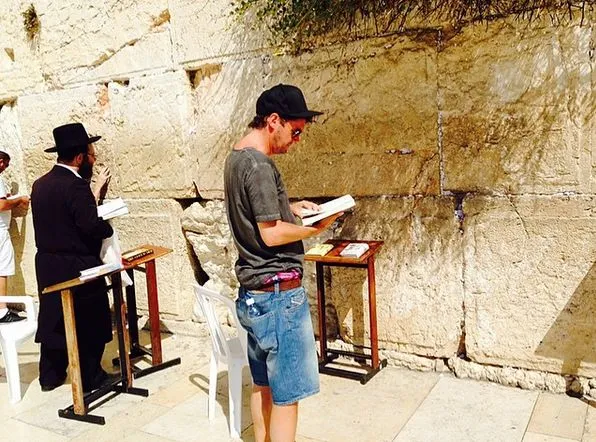 Kuba Wojewódzki przywitał Nowy Rok w Izraelu [FOTO]