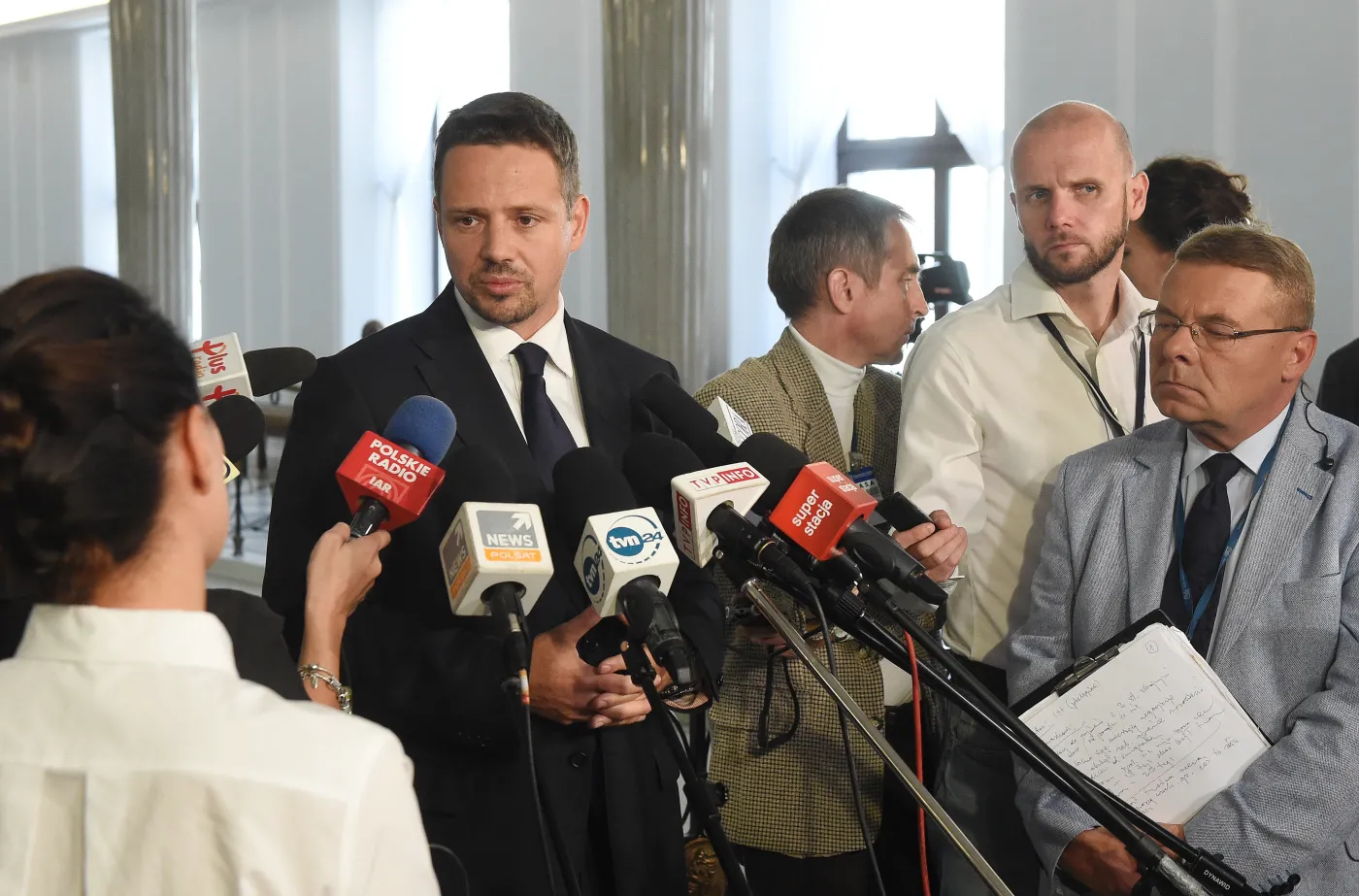 Rafał Trzaskowski w Sejmie