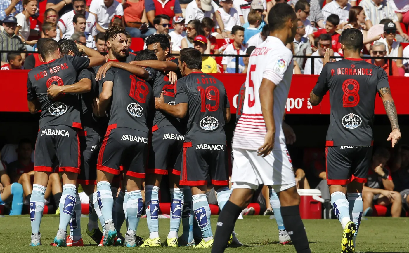 Radość piłkarzy Celty Vigo