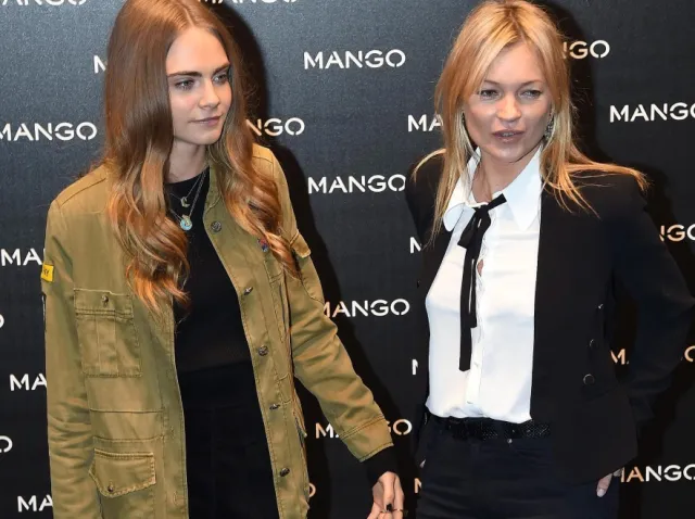 Bez retuszu ani rusz! Tak wygląda Kate Moss przy młodszej koleżance po fachu