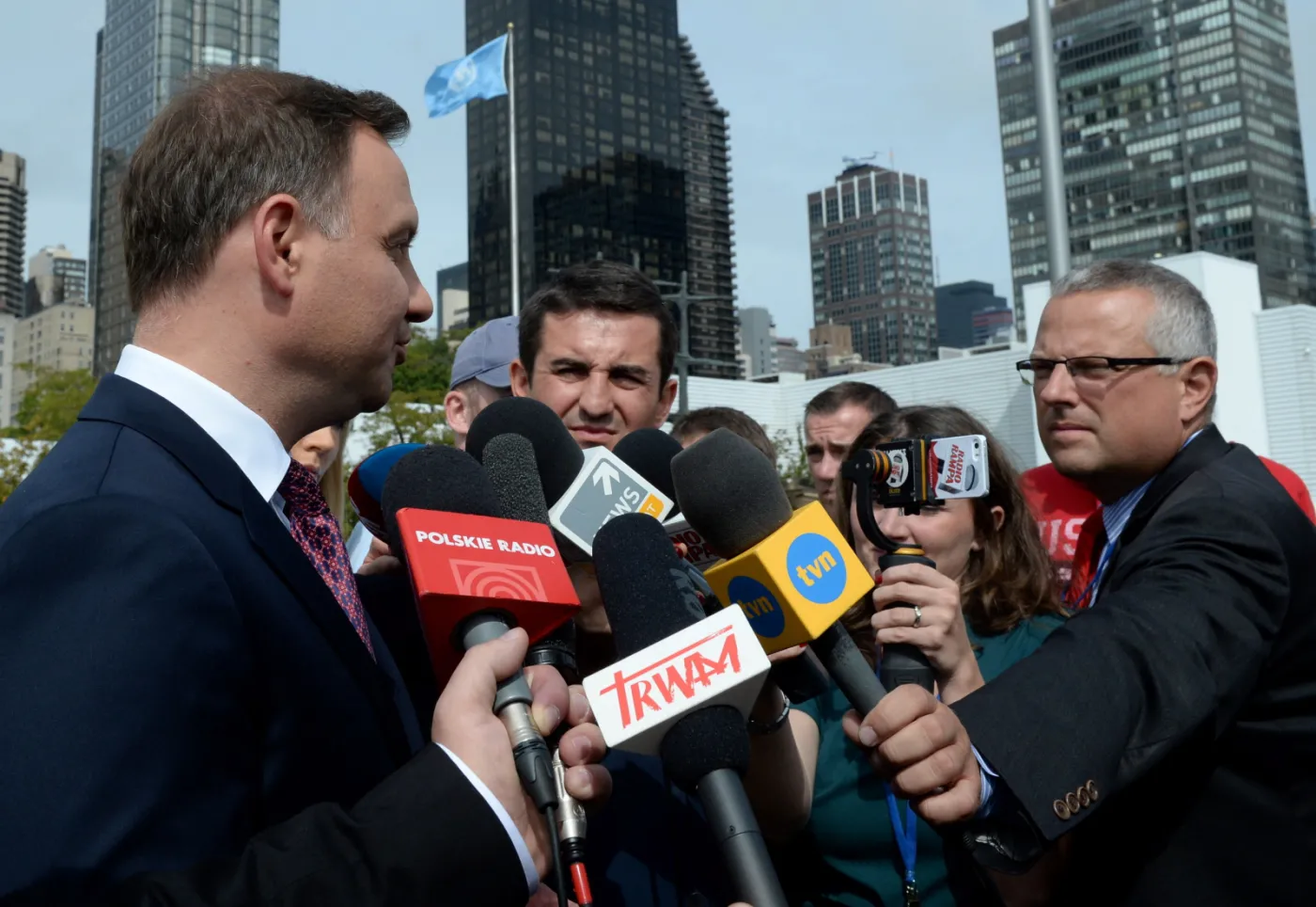 Duda rozmawiał z Poroszenką. Obaj prezydenci potępili plany separatystów