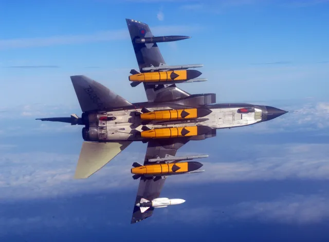 Brytyjskie samoloty wojskowe gotowe strzelać do Rosjan