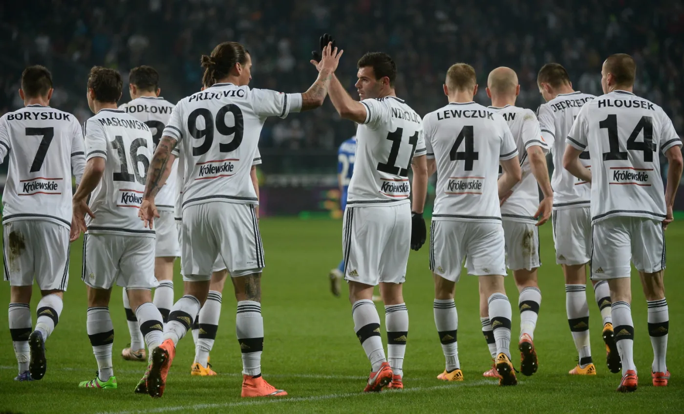 Zawodnicy Legii Warszawa