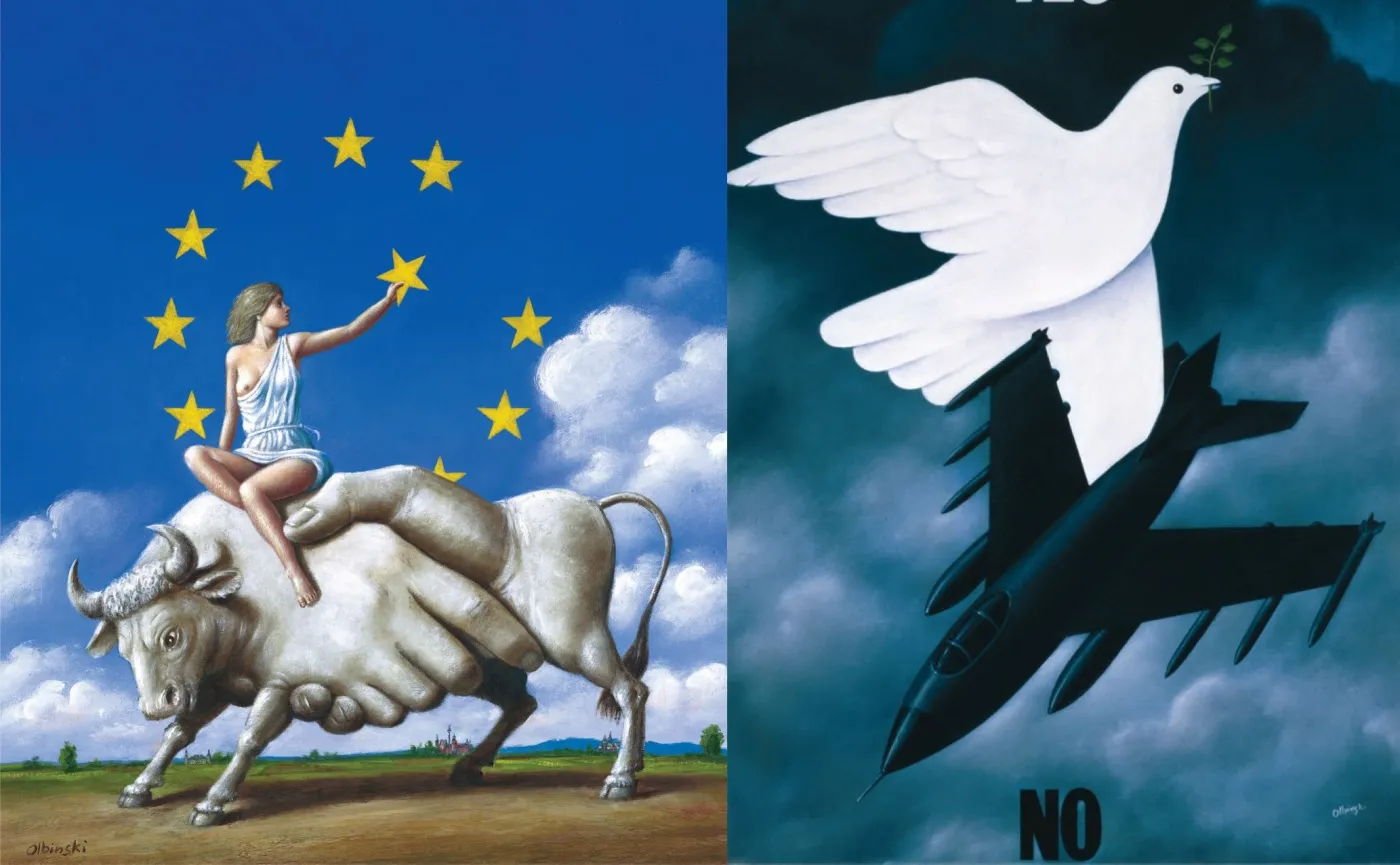 plakaty Rafała Olbińskiego