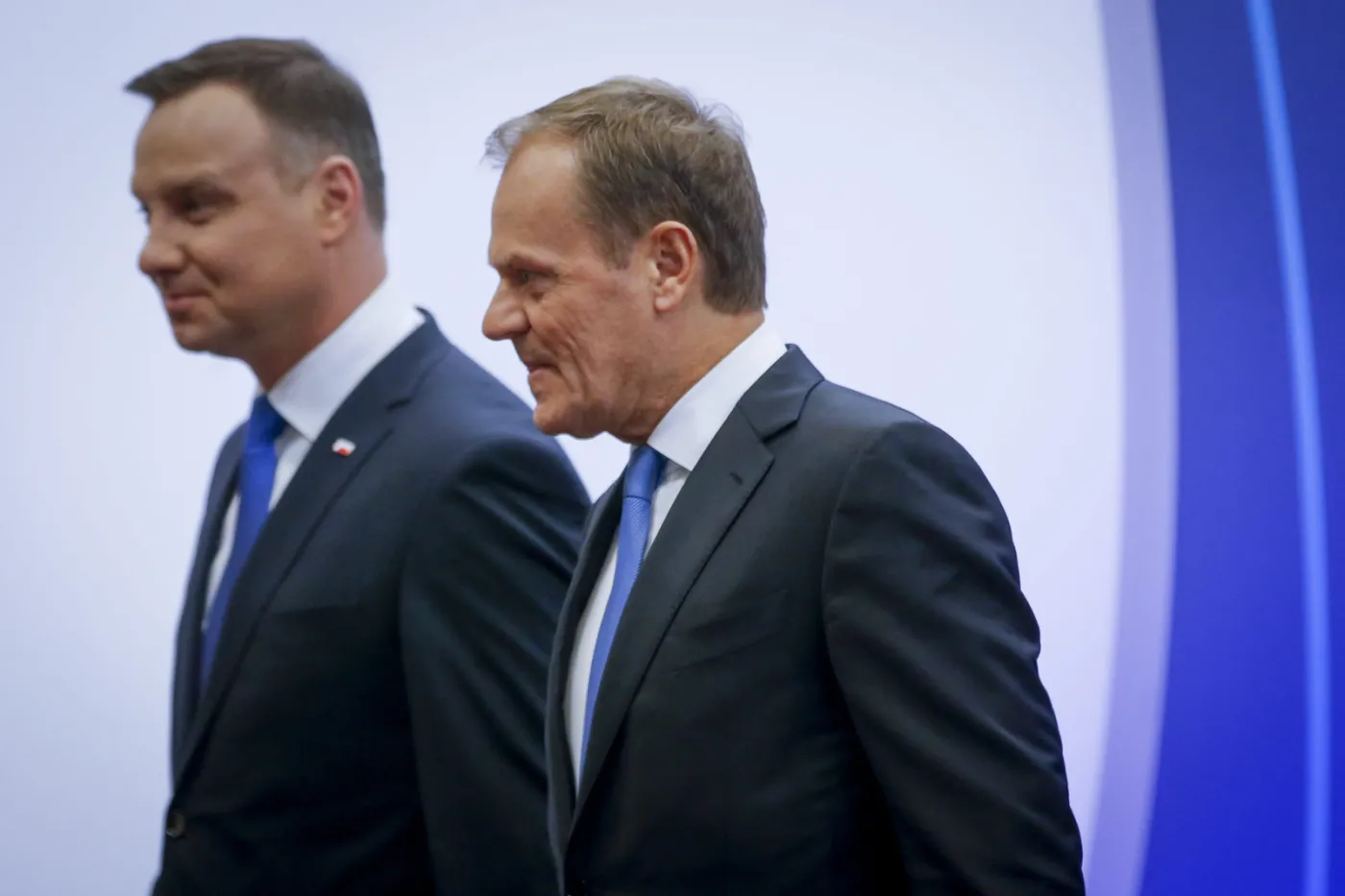 Andrzej Duda i Donald Tusk