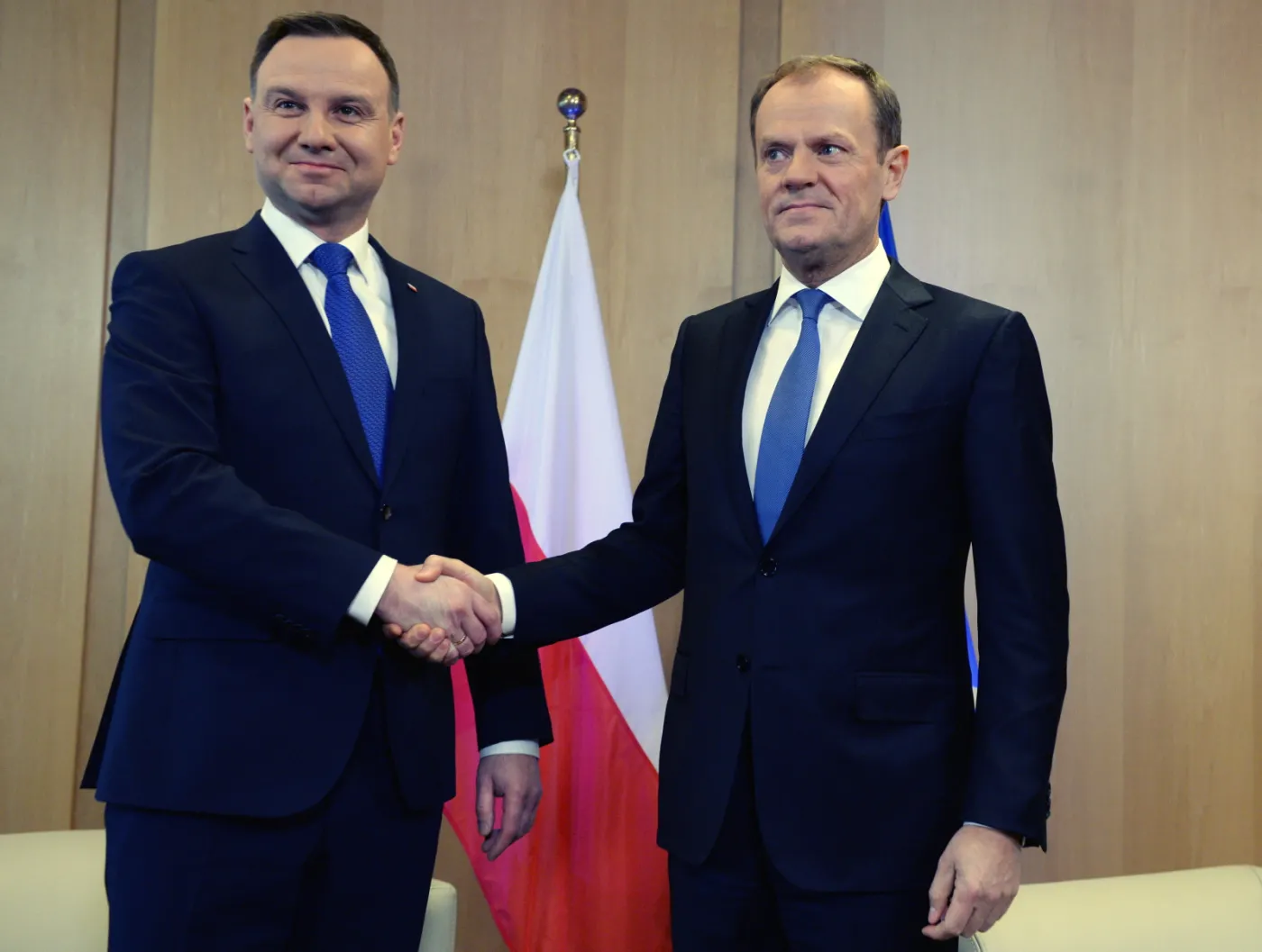 Andrzej Duda i Donald Tusk