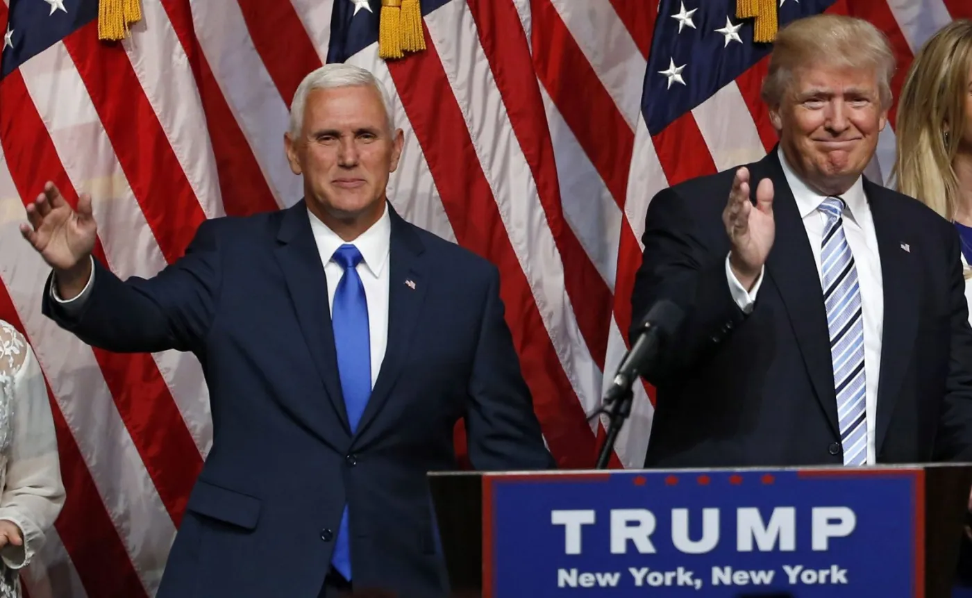 Mike Pence i Donald Trump