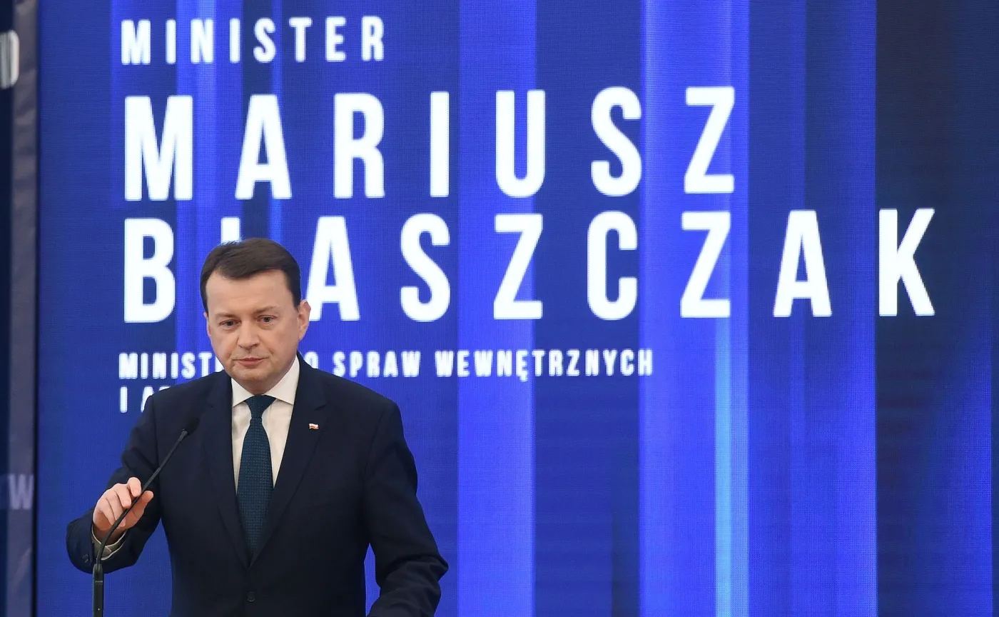 Minister Mariusz Błaszczak